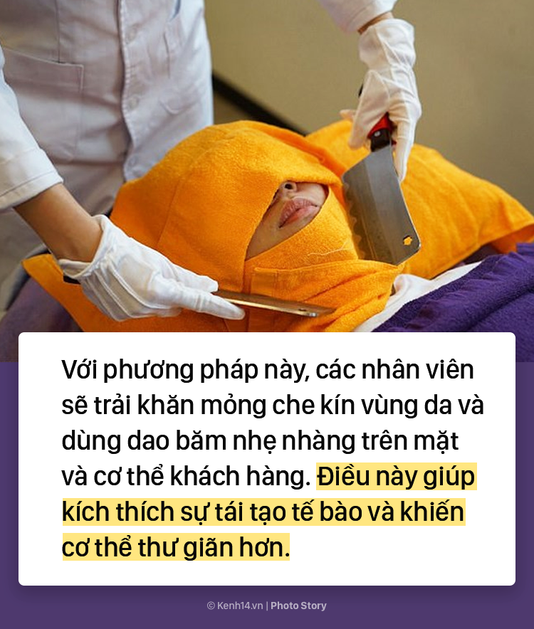 Đài Loan: Kinh dị với kiểu massage thư giãn bằng... dao băm thịt - Ảnh 7.