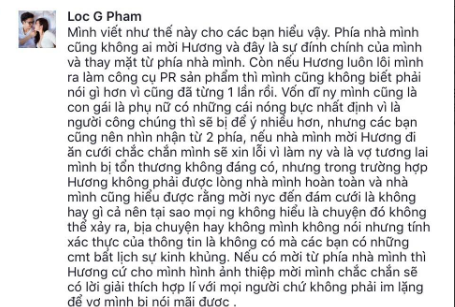 Chồng chưa cưới của Á hậu Tú Anh lên tiếng vụ mời Văn Mai Hương tới dự đám cưới - Ảnh 1.