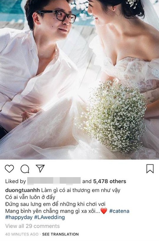 Tú Anh chia sẻ trước giờ lên xe hoa: Làm gì có ai thương em như vậy? - Ảnh 1. Tú Anh chia sẻ trước giờ lên xe hoa: 'Làm gì có ai thương em như vậy?' 1
