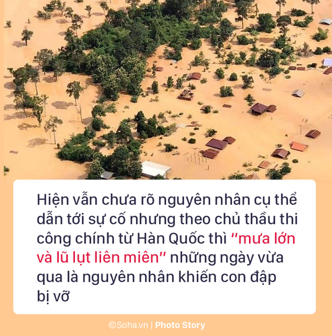 Vỡ đập thủy điện Lào: Người dân leo cây chờ cứu hộ, khắc phục sự cố phải chờ đến mùa khô 5