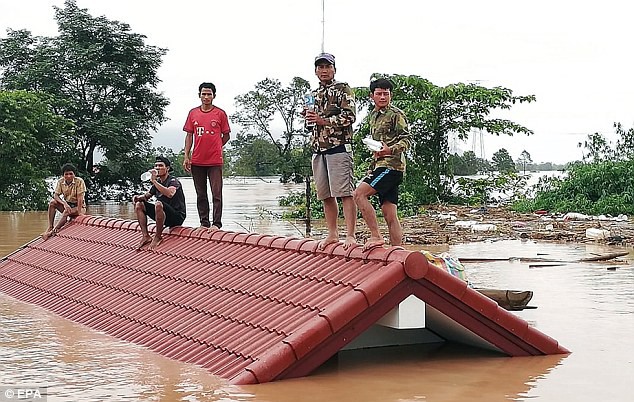 Vỡ đập thủy điện ở Lào: 26 người chết, 131 người mất tích 3