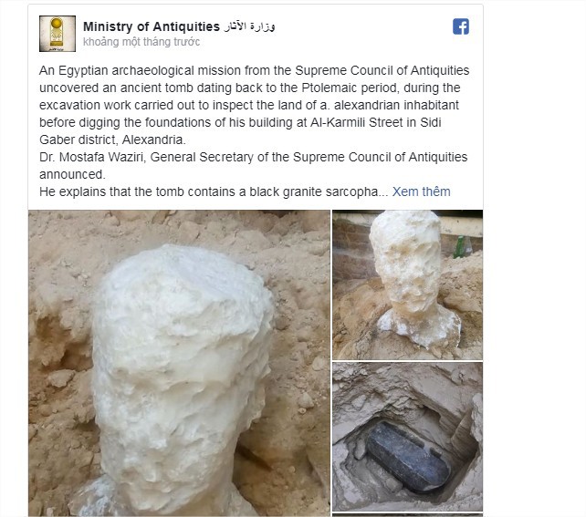 Vừa khai quật quan tài đen 30 tấn ở Ai Cập xong, công chúng thỉnh cầu ngay việc kỳ lạ - Ảnh 1.