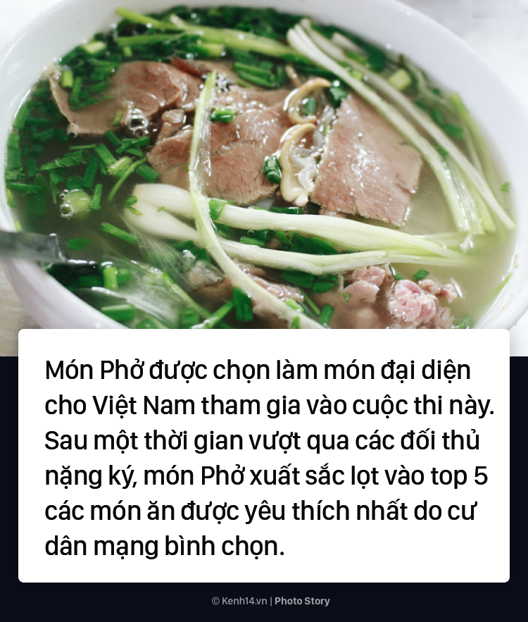 Nhờ sức mạnh của cộng đồng mạng, phở được bình chọn là món ăn đặc sản số 1 thế giới - Ảnh 5.