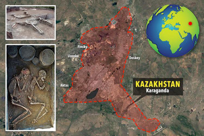 Cặp hài cốt bí ẩn 5.000 năm tuổi được ví như 'Romeo, Juliet' ở Kazakhstan 4
