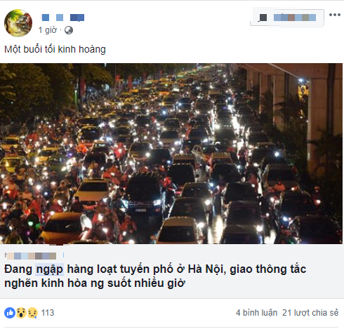 Dân công sở Hà Nội than trời trong ngày mưa ngập và tắc kinh hoàng: Có vài km mà mất tới 2, thậm chí 3 tiếng đồng hồ mới về đến nhà - Ảnh 11.