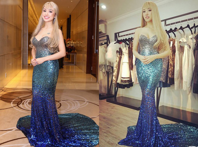 Mỹ nhân Vbiz và những lần bị bóc mẽ ảnh lung linh khác xa thực tế chưa photoshop - Ảnh 10. Mỹ nhân Vbiz và những lần bị 'bóc mẽ' ảnh lung linh khác xa thực tế chưa photoshop 10