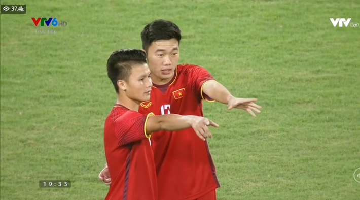 TRỰC TIẾP U23 Việt Nam 1-1 U23 Palestine: Công Phượng kiến tạo, Anh Đức ghi bàn - Ảnh 14.