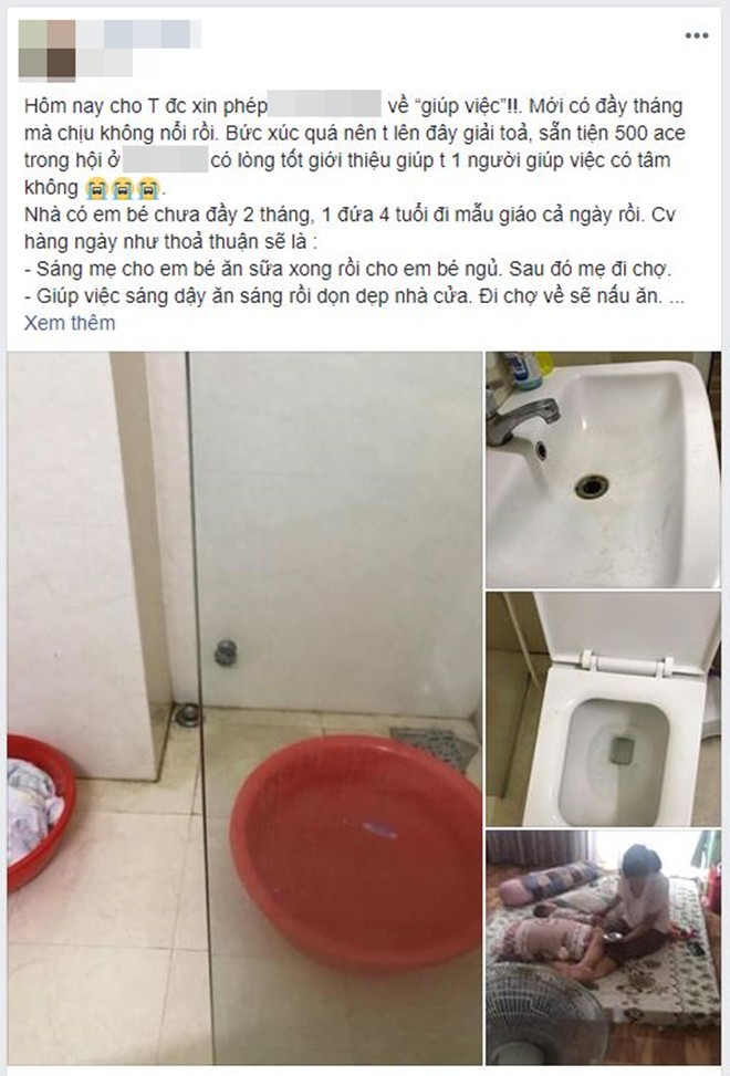 Thuê người giúp việc để phụ chăm con nhỏ, mẹ bỉm sữa khóc ròng khi chẳng khác gì có thêm mẹ chồng thứ hai - Ảnh 1. Thuê người giúp việc để phụ chăm con nhỏ, mẹ bỉm sữa khóc ròng khi chẳng khác gì có thêm mẹ chồng thứ hai - Ảnh 1.