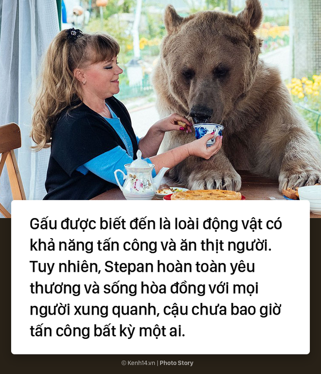 Chăm sóc như con ruột, cặp vợ chồng Nga đã chung sống với chú gấu mồ côi suốt 25 năm 5