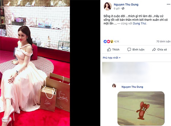 Sau bộ ảnh hở hang, phản cảm ở Đà Lạt, Á hậu Thư Dung tuyên bố: Sống ở đời thích gì thì làm đó - Ảnh 1. Sau bộ ảnh hở hang, phản cảm ở Đà Lạt, Á hậu Thư Dung tuyên bố: 'Sống ở đời thích gì thì làm đó' 1