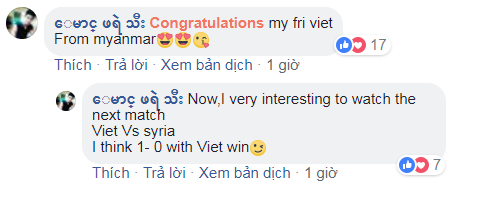 Fan châu Á đồng loạt chúc mừng chiến tích của Olympic Việt Nam - Ảnh 1.