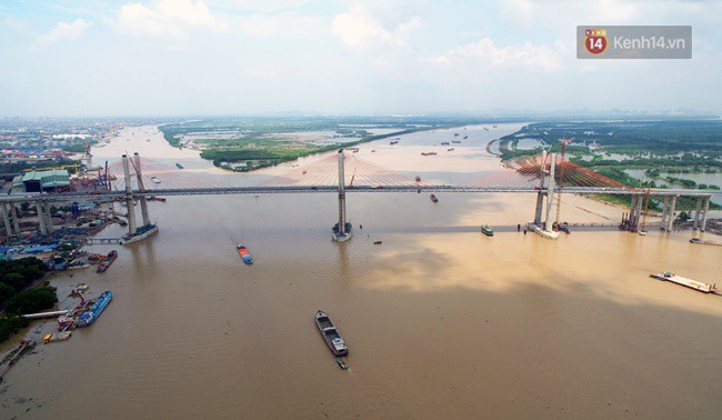 Ảnh: Cây cầu dây văng hơn 7.000 tỷ nối Hạ Long - Hải Phòng trước ngày thông xe 1