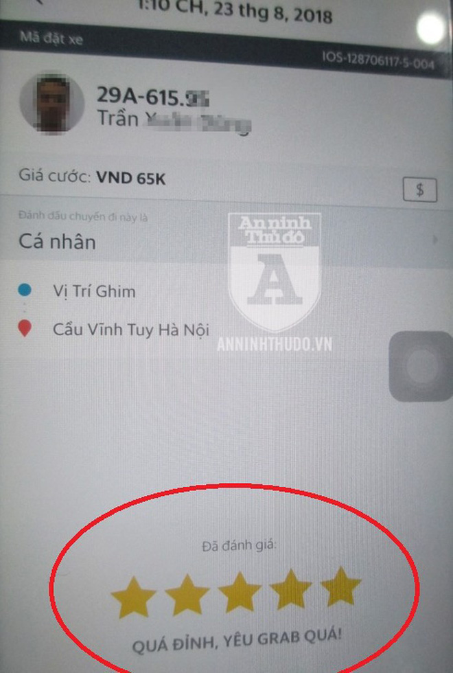 Khoá vĩnh viễn tài khoản của nam tài xế Grab bị nữ sinh tố sờ đùi, sàm sỡ nơi vắng vẻ - Ảnh 2. Khoá vĩnh viễn tài khoản của nam tài xế Grab bị nữ sinh tố sờ đùi, sàm sỡ nơi vắng vẻ 2