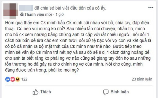 Nhẹ nhàng dùng kế ly gián khiến bồ chia tay với chồng, vợ trẻ đầy bản lĩnh được chị em tung hô hết lời - Ảnh 1. Nhẹ nhàng dùng kế 'ly gián' khiến bồ chia tay với chồng, vợ trẻ đầy bản lĩnh được chị em tung hô hết lời 1