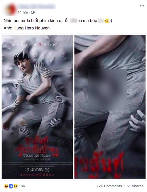 Sự thật ngã ngửa về tấm poster nắm chặt vùng nhạy cảm của phim Thái đang được share điên đảo - Ảnh 2.