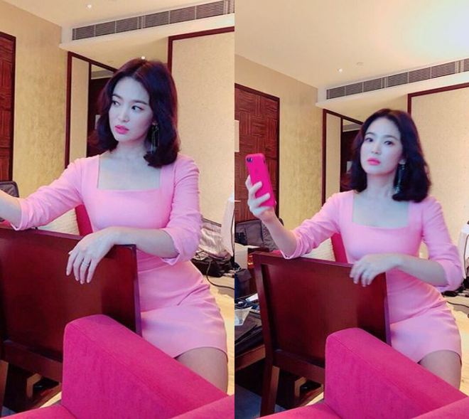 Ảnh fan chụp vội đã đẹp, Song Hye Kyo còn khiến dân tình thêm phần náo loạn bằng loạt hình selfie quá xuất sắc - Ảnh 3.