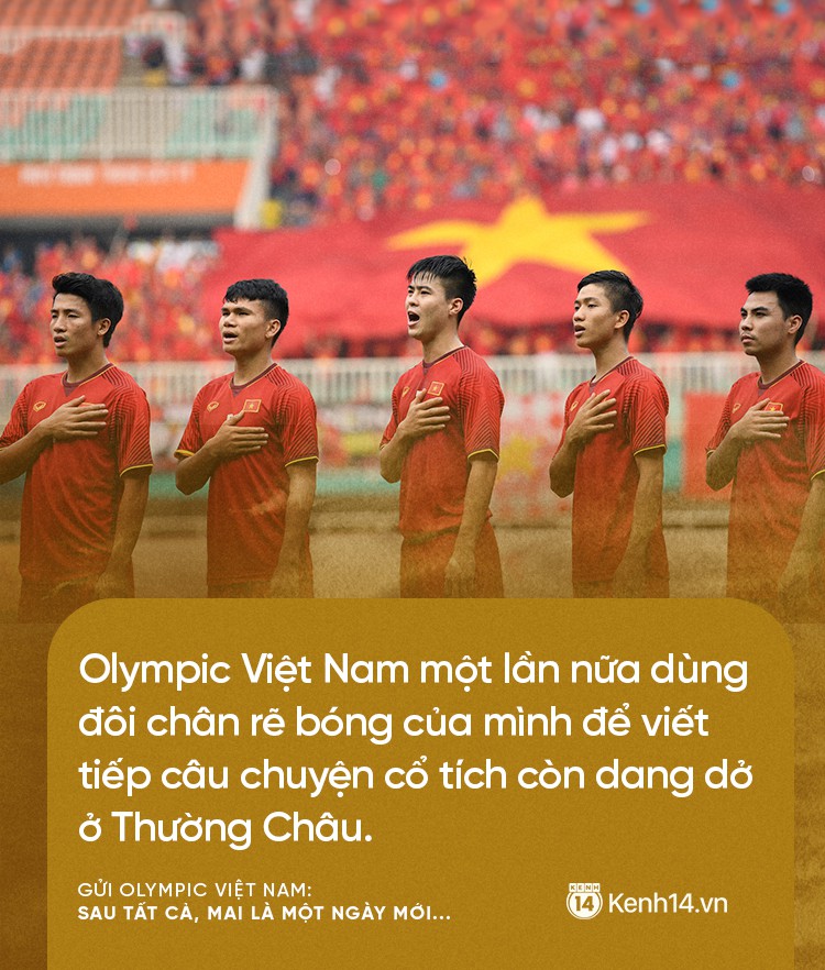 Từ CĐV gửi Olympic Việt Nam: Không sao cả, vì đã yêu thương nên chúng tôi nhất định tiếp tục yêu thương! - Ảnh 3.