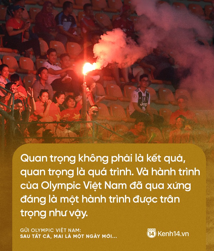 Từ CĐV gửi Olympic Việt Nam: Không sao cả, vì đã yêu thương nên chúng tôi nhất định tiếp tục yêu thương! - Ảnh 5.