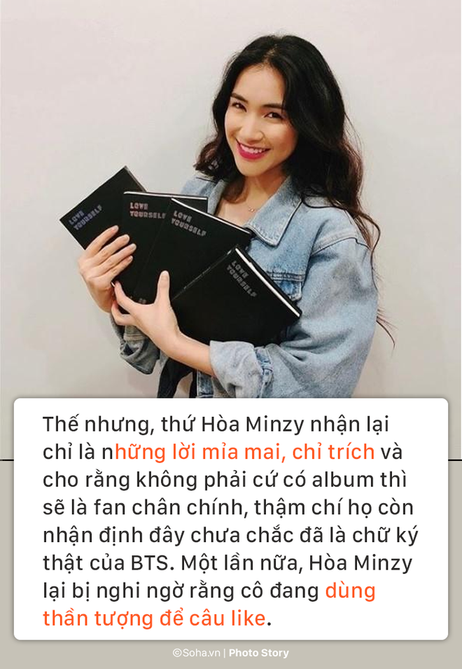 [Photo Story] Xui xẻo như Hòa Minzy: Cuồng sao Hàn cũng bị chửi bới, ghét bỏ - Ảnh 6.