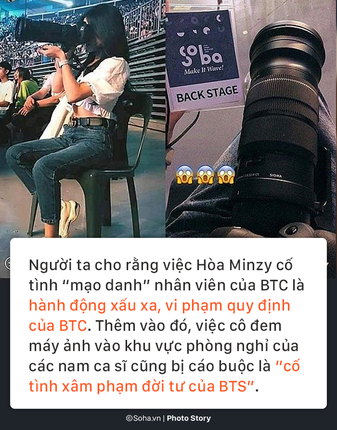 [Photo Story] Xui xẻo như Hòa Minzy: Cuồng sao Hàn cũng bị chửi bới, ghét bỏ - Ảnh 8.