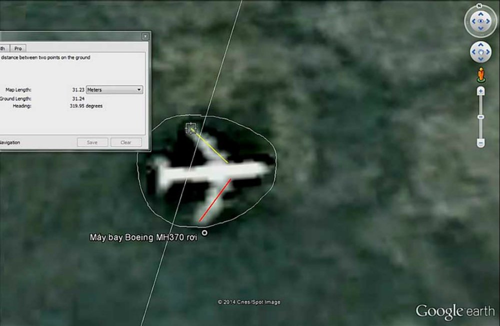 Một công dân Gia Lai khẳng định phát hiện địa điểm máy bay MH370 1