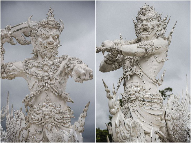 Thăm quan ngôi đền Thái Lan sở hữu cây cầu địa ngục, cánh tay người chết và cổng vào thiên đường - Ảnh 5.