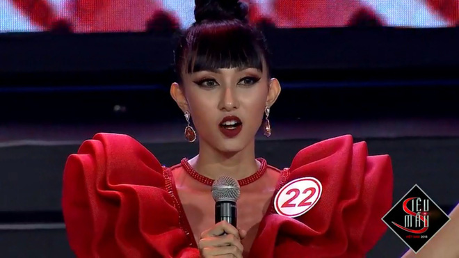 Bật cười trước màn trả lời ứng xử ngô nghê của thí sinh Siêu mẫu Việt Nam - Ảnh 5.