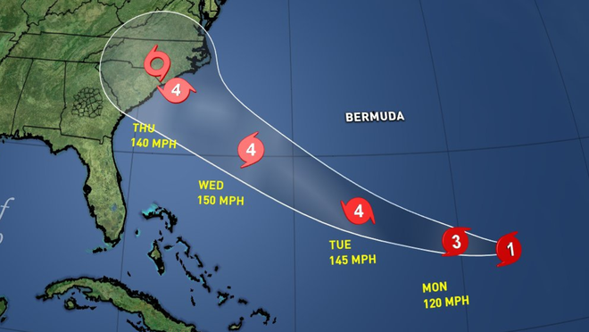 CNN: 4 yếu tố biến Florence trở thành siêu bão khó lường, mạnh nhất trong gần 3 thập kỷ 4