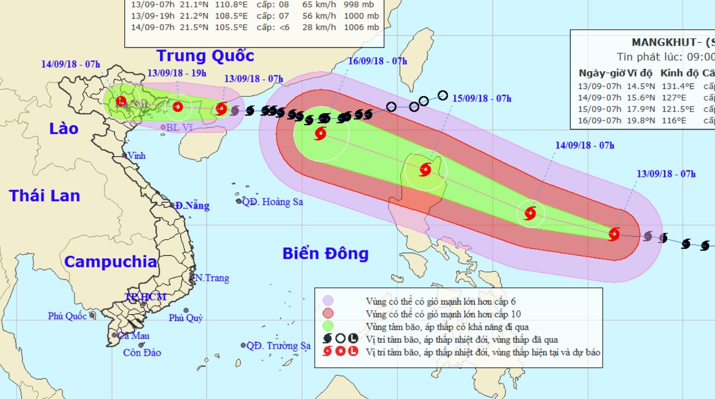 Siêu bão Mangkhut sắp vào biển Đông trong 2 ngày tới: Nó rất khác biệt và sẽ mang đến một mối nguy hiểm lớn - Ảnh 1.