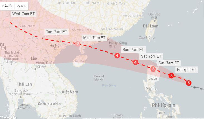 Siêu bão Mangkhut có thể đe dọa 10 triệu người, Philippines sơ tán khẩn cấp - Ảnh 3.