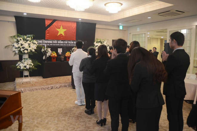 Hình ảnh Lễ viếng Chủ tịch nước Trần Đại Quang tại Nhật Bản - Ảnh 4.