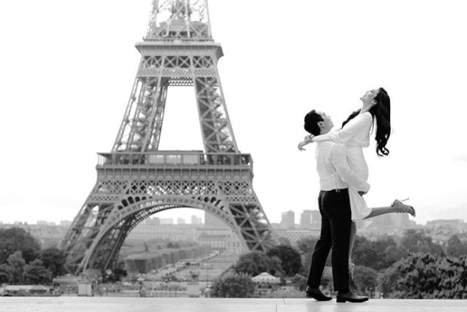 Hé lộ ảnh cưới ngọt ngào, giản dị chụp ở Paris của Lan Khuê và ông xã trước ngày trọng đại - Ảnh 2.