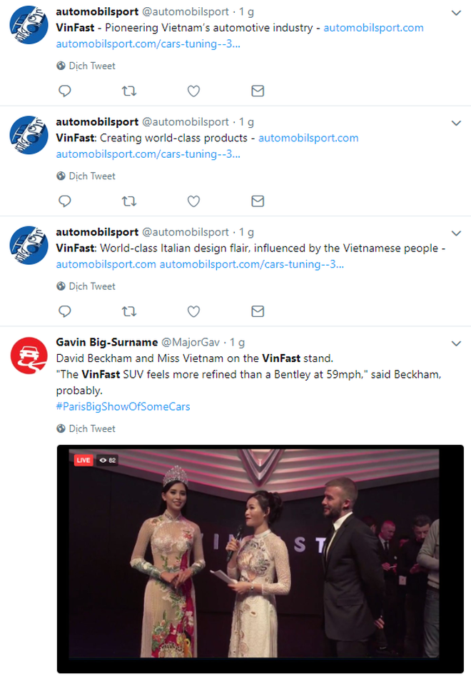 VinFast lọt Top Trending của Twitter ngay khi trình diễn, dân tình quốc tế bình luận ầm ầm không kém người Việt 4