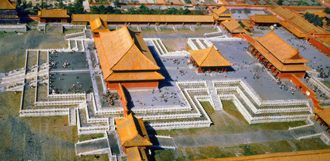 Rộng 85.000m2 nhưng tại sao Tam Đại Điện trong Cố Cung lại không có đến một cây xanh? - Ảnh 2. Vì sao Tam Đại Điện rộng vài hecta trong Tử Cấm Thành lại “không có nổi một bóng cây”? 3