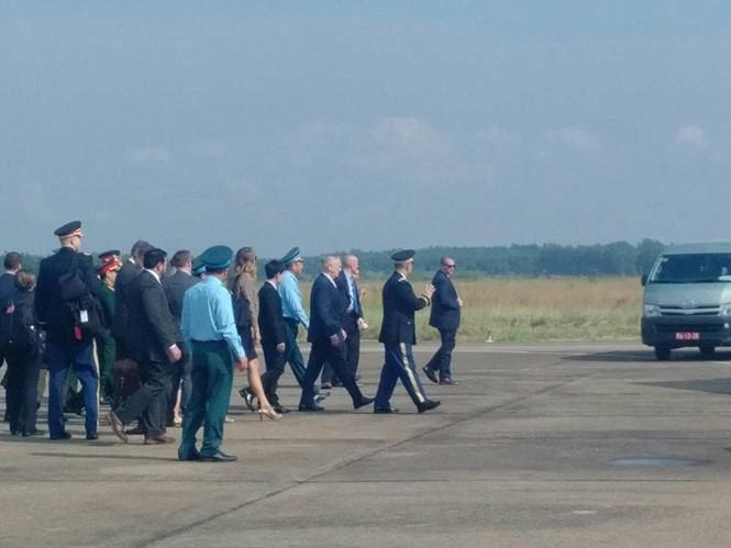 Bộ trưởng Quốc phòng Mỹ đến thăm dự án xử lý dioxin tại sân bay Biên Hòa  1