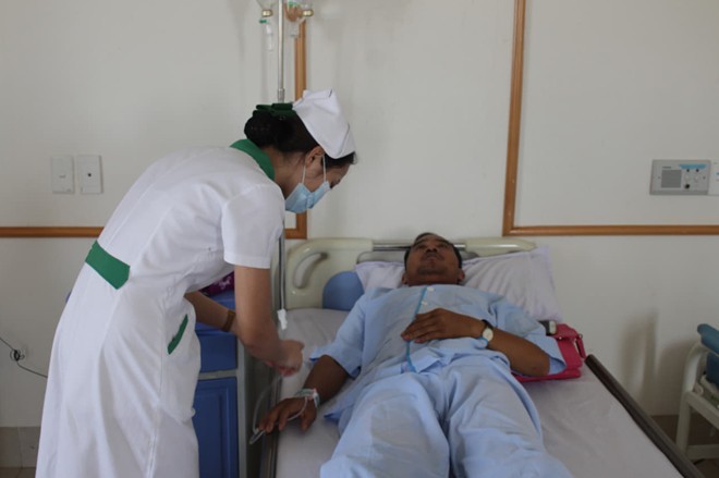Cấp cứu thành công bệnh nhân gãy Cấp cứu thành công bệnh nhân gãy