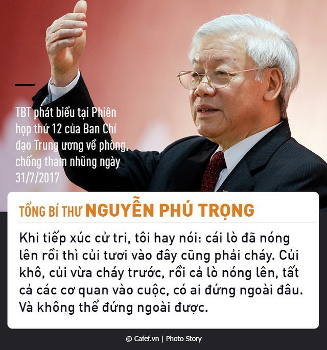 Tổng Bí thư Nguyễn Phú Trọng và những câu nói nổi tiếng về chống tham nhũng - Ảnh 3.