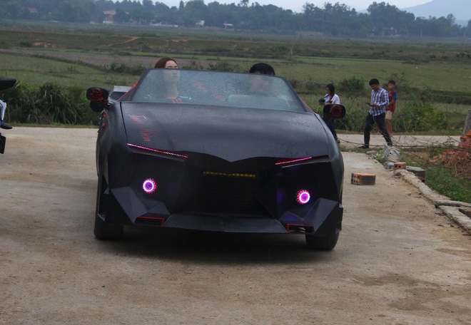 Cận cảnh siêu xe mui trần Lamborghini chờ ngày rước dâu được chế từ xe đồng nát của 9X Hà Tĩnh - Ảnh 13.