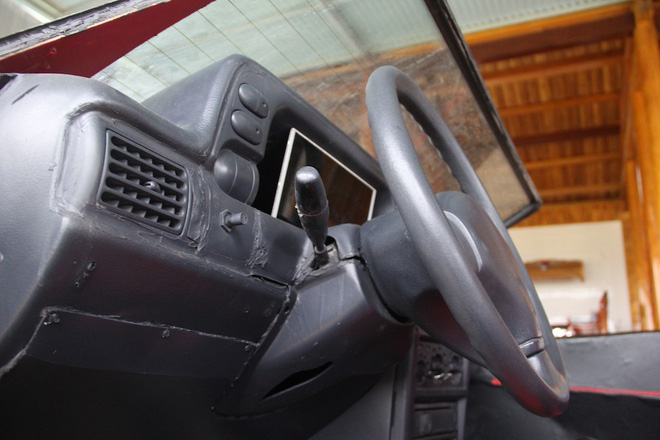 Cận cảnh siêu xe mui trần Lamborghini chờ ngày rước dâu được chế từ xe đồng nát của 9X Hà Tĩnh - Ảnh 15. Cận cảnh 'siêu xe mui trần Lamborghini' chờ ngày rước dâu được chế từ xe đồng nát của 9X Hà Tĩnh 15