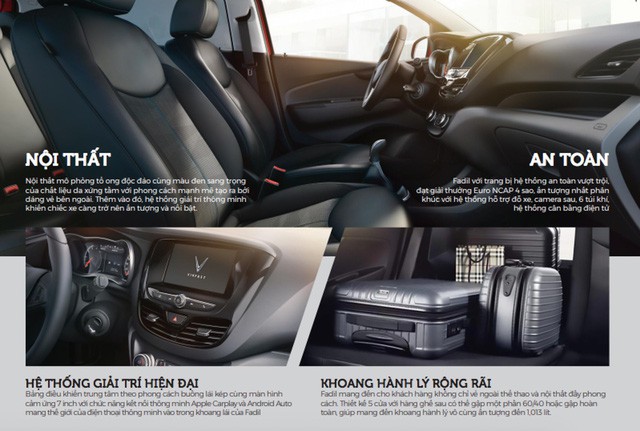 Lộ thông số xe VinFast Fadil trước giờ ra mắt: Nhiều trang bị hiện đại, an toàn bậc nhất phân khúc - Ảnh 3.