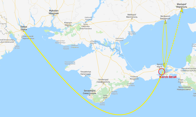 Đối đầu hải quân Nga-Ukraine: Máy bay Su-25, trực thăng KA-52 xuất kích, tàu chiến nã đạn - Ảnh 2.