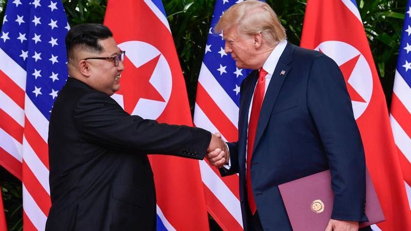 Cuộc gặp Trump- Kim Jong-un  khiến cả thế giới bất ngờ trong năm 2018 1