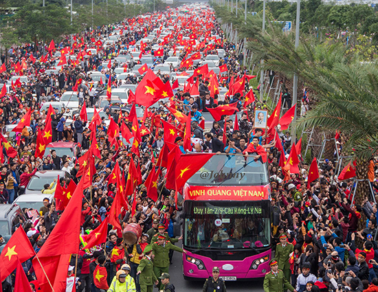 Nhìn lại những hình ảnh thăng hoa của Bóng đá Việt Nam trong năm 2018 7