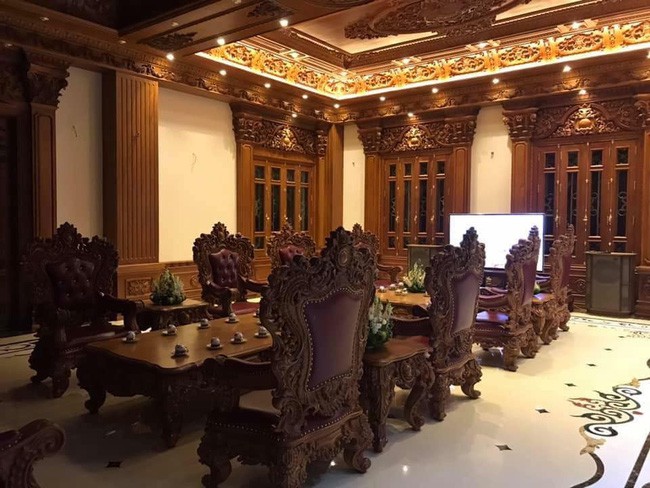 Rò rỉ hình ảnh xa hoa bên trong lâu đài 7 tầng của gia đình cô dâu xinh đẹp nổi tiếng Nam Định - Ảnh 10.