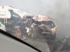 Cao tốc Long Thành - Dầu Giây bị khói tấn công, nhiều ô tô va chạm liên hoàn