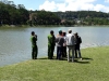Tá hỏa phát hiện thi thể người đàn ông nổi ở hồ Xuân Hương