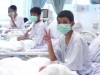 Những hình ảnh đầu tiên của đội bóng Thái Lan tại bệnh viện