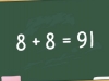 Làm sao để 8+8 = 91 trở thành phương trình đúng?