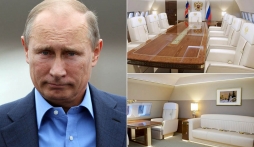 Nội thất trong 2 chuyên cơ xa hoa mới tậu của Tổng thống Putin