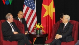 Hình ảnh đầu tiên của Tổng Bí thư Nguyễn Phú Trọng tại Mỹ